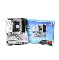 A SU ROG STRIX X870-A GAMING WIFI Desktop ATX Facteur de forme Double canal de mémoire Disque dur intégré Soufflage de neige