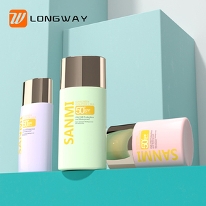 Nouveau flacon de protection solaire ovale en plastique de 30ml et rond de 50ml pour lotion <span class=keywords><strong>BB</strong></span> crème autres fluides - Product Image 6