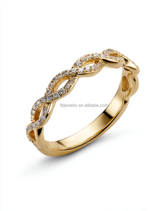 Женское кольцо с золотым покрытием - Product Image 1