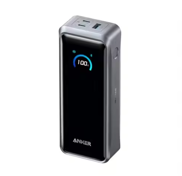 Anker Prime Power Bank, 26,250mAh 3-Port Portable Charger with 300W Max Output, Two-Way Charging,TSA-Approved, App Control A110A