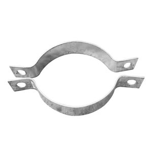 Sea Dragon Double <b>C</b> Type Pipe <b>Clamp</b> 126-150mm Galvanized Carbon Steel For Pole Fastening - Product Image 4