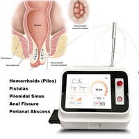 Équipement de thérapie anorectale pour hémorroïdes Dual 980 1470 Clinic, dispositif de traitement des hémorroïdes par électrocoagulation haute fréquence