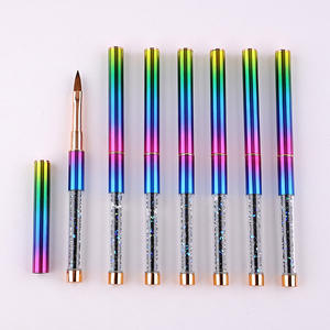 Ensemble de 15 pinceaux <span class=keywords><strong>à</strong></span> <span class=keywords><strong>ongles</strong></span> de luxe <span class=keywords><strong>à</strong></span> dégradé, pinceaux <span class=keywords><strong>à</strong></span> <span class=keywords><strong>dessin</strong></span> pour <span class=keywords><strong>ongles</strong></span>, pinceaux <span class=keywords><strong>à</strong></span> gel doux pour peinture, pinceaux <span class=keywords><strong>à</strong></span> gel UV en nylon pour nail art - Product Image 5