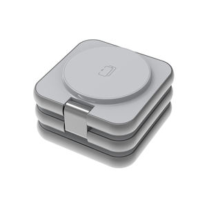Station de téléphone portable multifonctionnelle magnétique pliable avec réglage de l'angle <span class=keywords><strong>Mini</strong></span> pour <span class=keywords><strong>Android</strong></span> pour iphone Chargeur sans fil 3 en 1 - Product Image 3