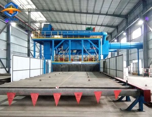 Jaugeuse de sablage manuelle ATHI série <span class=keywords><strong>QXQ</strong></span> à commande PLC pour tôles d'acier, longue durée de vie, pour la construction navale et les ponts en acier - Product Image 5