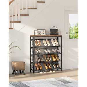 Zapatero <span class=keywords><strong>Estrecho</strong></span> al por Mayor, <span class=keywords><strong>Estante</strong></span> Delgado para Almacenamiento de Zapatos, Organizador de Zapatos para Entrada o Pasillo - Product Image 3