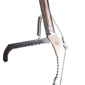 Pinza Rinforzata per la Cattura di Pesci Fangosi - Pinza Portatile per Rifiuti <span class=keywords><strong>da</strong></span> Spiaggia con Gancio Esteso - Product Image 5