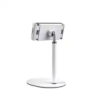 Taşınabilir Metal tembel Tablet klip standı çok fonksiyonlu telefon tutucu kelepçe masası