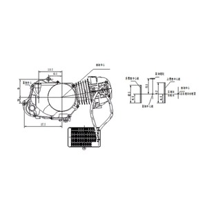 W063 140cc 4-stroke Single-cylinder Water-<strong>cooled</strong> <strong>Engine</strong> CDI Ignition Electric/kick Start Motorcycle <strong>Engine</strong> Assembly - Product Image 6