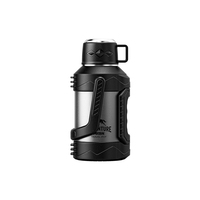 Venta al por mayor OEM: Termo profesional de acero inoxidable sin BPA con asa, aislamiento al vacío, para bebidas frías y calientes, a prueba de fugas, ideal para oficina, coche y uso exterior.