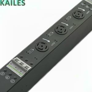 ספק כוח KAILES(KLS) סדרת PDU בעל הספק גבוה 50A חד/תלת פאזי מקורר אוויר לכרייה 6NEMA L22-30+1C13 7 שקעים 200-240VAC - Product Image 5