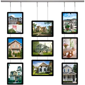 Litsign LS M3 A3/A4 Cadre lumineux LED en acrylique, écologique, ultra-mince, haute luminosité, pour signalétique publicitaire intérieure (<span class=keywords><strong>immobilier</strong></span>) - Product Image 2