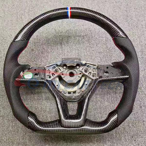 Volante Deportivo de Fibra de Carbono 100% Real de Gran Venta para <span class=keywords><strong>Hyundai</strong></span> Palisade SantaFe Tucson Encino <span class=keywords><strong>I30</strong></span> I10 Veloster Mistra - Product Image 5