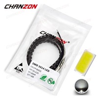 100 pièces CHANZON 3014 SMD LED diode électroluminescente lampe puce couleur blanche 0.1W 3V SMT Micro bricolage PCB Circuit montage en Surface ampoule perle