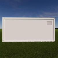 Mini-maison capsule Apple préfabriquée sur mesure pour l'extérieur, conteneur de stockage en grille, appartement et hôtel modulaire mobile de 20 pieds