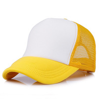 Gorras de 5 Paneles Baratas al por Mayor, Gorros OTTO de Malla para Golf, Gorras de Béisbol Lisas Estilo Urbano, Gorras Trucker de Espuma con Logotipo Personalizado