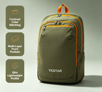 Sac à dos de randonnée et de voyage en plein air avec compartiment pour ordinateur portable, poche pour trolley, dos en maille respirante pour le camping, la randonnée, hommes et femmes, OEM