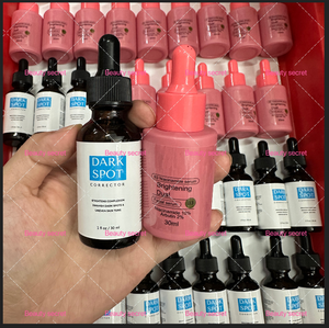 Sıcak satış koyu nokta Serum şişesi 30ml Anti <span class=keywords><strong>Aging</strong></span> cilt bakımı c vitamini Serum kollajen peptid Pdrn Serum - Product Image 2