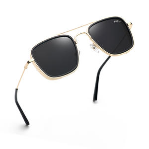 Gafas de sol Gentle Monster 2001 unisex con lentes TAC, protección UV400, montura metálica, color dorado y plateado - Product Image 4