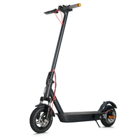 Trottinette électrique avec pneus de 10 pouces, batterie au lithium puissante 48V, pliable, étanche, vitesse maximale de 25 km/h, suspension intégrale, commande par application
