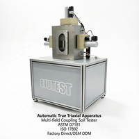 Aparato Triaxial Totalmente Automático Serie BTU-TTA, Probador de Suelos de Acoplamiento Multicampo, ASTM D7181, ISO 17892, -30 ° De la C a la 90 ° C