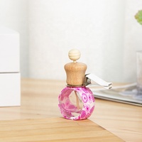 Argile polymère 10ML rond diffuseur d'huile essentielle bouteille voiture désodorisant évent Clip parfum diffuseur bouteille parfum ornement