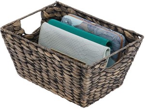 Wicker Woven Garden Basket衣類用の積み重ね可能なバスケット新しい生まれたギフト格安ハンパー手織りラタン収納バスケット、 - Product Image 3