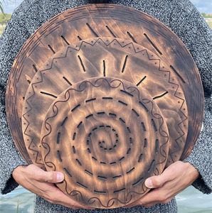 Instrumento <span class=keywords><strong>de</strong></span> meditación Herramienta <span class=keywords><strong>de</strong></span> curación <span class=keywords><strong>de</strong></span> sonido "Disco <span class=keywords><strong>de</strong></span> caída <span class=keywords><strong>de</strong></span> agua" 60 segundos Sonido <span class=keywords><strong>de</strong></span> agua relajante Similar a Rainstick o Ocean Drum - Product Image 1