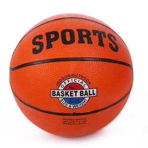 2024热卖高品质橡胶篮球7号篮球促销和日常使用