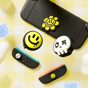 Cartoon Joystick Covers for <b>Switch</b> 2 - Decorative Thumb Caps - Product Image 6