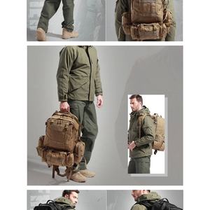 Sac à dos tactique en nylon imperméable avec camouflage anti-déchirure pour activités de plein air, chasse, randonnée, doté d'un cadre interne - Product Image 3