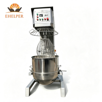 Mélangeur alimentaire électrique EHELPER, équipement de boulangerie directement de l'usine, avec protection de sécurité pour la préparation de pâtisseries, de crèmes et d'œufs