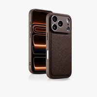 Étui pour iPhone 18 en cuir PU avec motif animal et finition mate, coque de protection antichoc pour téléphones mobiles