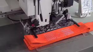 동맥스 중량물 리프팅 웨빙 슬링 벨트, 인기 판매 산업용 100% 폴리에스터 아이 타입 이중 플라이 웨빙 리프팅 슬링 - Product Image 3