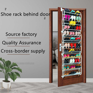 Fold-up Non-slip 24 Pair Pocket Metal Over <strong>the</strong> Door <strong>Shoe</strong> <strong>Rack</strong> <strong>Wall</strong> Mounted Metal <strong>Shoe</strong> <strong>Rack</strong> - Product Image 4