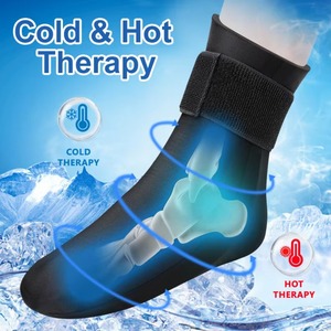 New Trending Products <b>Hot</b> and Cold Therapy Reusable Gel Ice <b>Sock</b> Ankle Foot Ice Pack Wrap for Achilles Tendonitis - Product Image 5