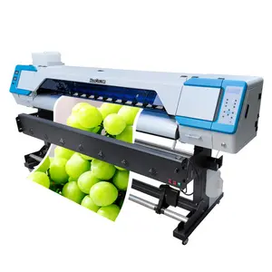 1.6m 1.8m eco solvent printer canvas flex large wide format printing machine i3200 head xp600 head for sticker banner