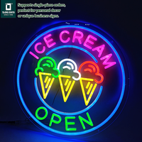 Enseigne lumineuse LED néon personnalisée pour entreprise, magasin, décoration murale intérieure