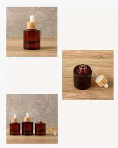 Hao Yuans neues Design 30ml und 50ml rotbraune Glasflaschen mit ätherischen Ölen - Product Image 6