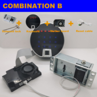 Maßgefertigtes Elektronisches Digitales Safeschloss Kombinationsschloss mit Halbleiter-Fingerabdruck Biometrische Entriegelung für Waffenschrank