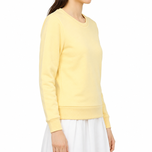 เสื้อสเวตเชิ้ตโอเวอร์ไซส์ผู้หญิง ทรงหลวม สวมใส่สบาย คอกลม แขนยาว ผ้าฟลีซนุ่ม เสื้อพูลโอเวอร์ สตรีทแวร์สั่งทำได้ ขายส่ง - Product Image 3