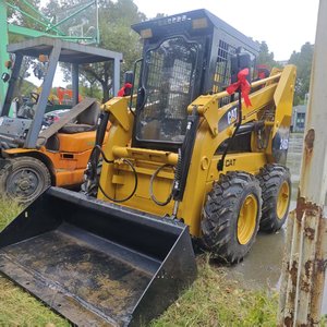 Caterpillar <b>Cat</b> 246D 2022 Model Secondhand Mini Skid Steer Loader 4x4 <b>Wheel</b> Drive <b>CAT</b> Engine 2.4 Ton Rated Load 60KW Power - Product Image 3
