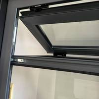 Ventanas Plegables de Aleación de Aluminio de Diseño Moderno, Estilo Acordeón, para Cocina, Villa, Hotel, Opción de Plegado Vertical, Control de Insectos