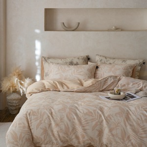 Windmill Jasmine Brushed Printed 100% Cotton Four-Piece <b>Bedding</b> <b>Set</b> Thickened Warm Autumn Winter Home Use - Product Image 1