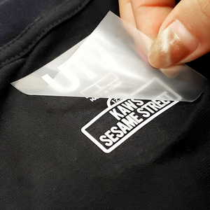 Tùy Chỉnh Satin Truyền Nhiệt Hàng May Mặc Nhãn Bền Vững In Nhãn Logo Gấp Phụ Kiện Quần Áo - Product Image 2