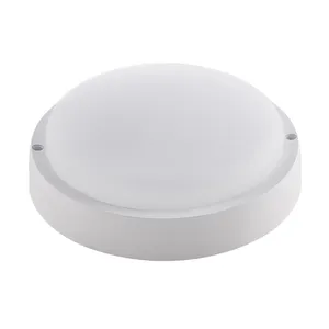 IP65 3CCT LED Outdoor Wall Lamps With Polycarbonate Diffuser 10W/15W/25W Bulkhead For Indoor Usage