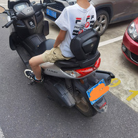 Appuie-dos confortable pour passager arrière de moto Yamaha NMAX 155 2020-2024 avec support lombaire