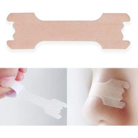 Bandes nasales JIEBAO en gros pour soulager la congestion nasale et prévenir le ronflement, 66x19mm, certifiées CE, respectueuses de la peau