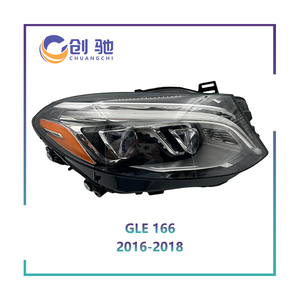 2016-2018 <span class=keywords><strong>Mercedes</strong></span> GLE166 assemblage de phare de voiture blanc phare LED GLE350 GLE400 GLE450 W166 phare qualité d'origine - Product Image 1