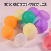 Wiederverwendbare Silikon-Wasserbomben mit Eigenem Logo, Selbstversiegelnde Wasserbälle für Kinder, Sommer-Wasserschlacht-Spiel, Zurück zur Schule